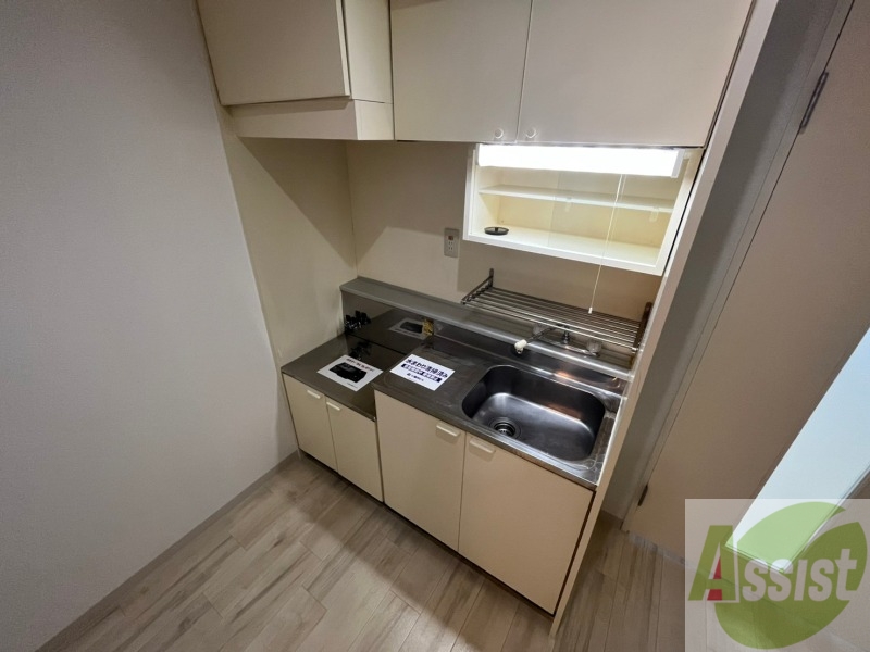 キッチン　ガスキッチンです。２口コンロが設置できます。