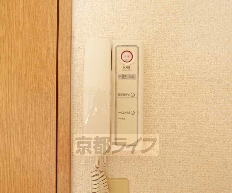 セキュリティ　来客時も安心です。