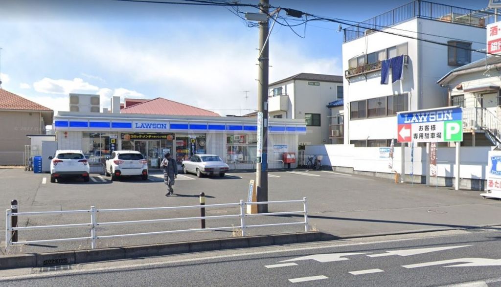 コンビニ　ローソン藤沢亀井野店（コンビニ）まで450m