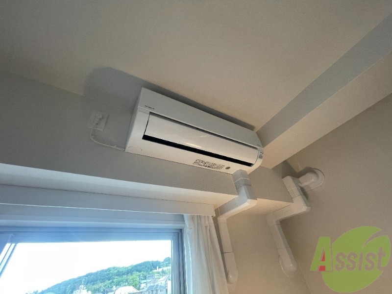 その他設備　立派なエアコンが付いているので、毎日快適に過ごせますね。