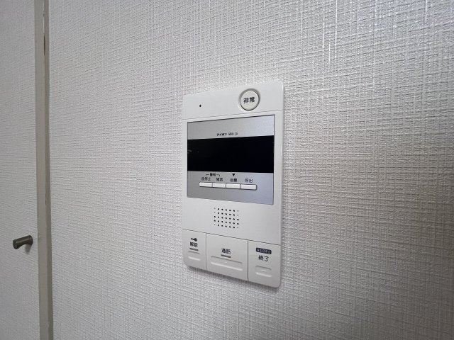セキュリティ　インターホンです