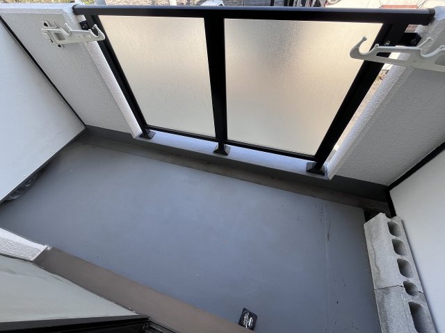 バルコニー　バルコニーがあります