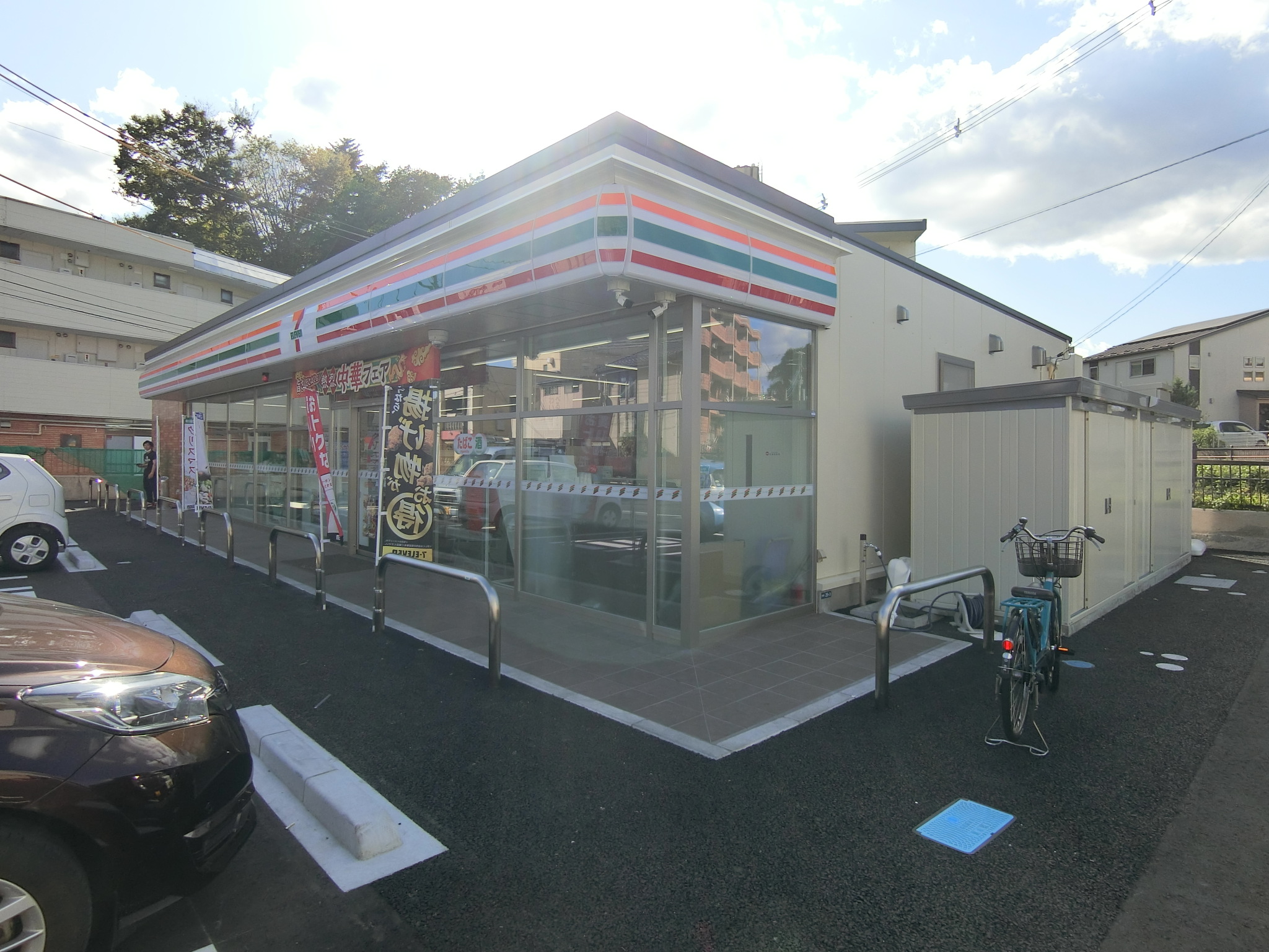 コンビニ　セブンイレブン仙台荒巻神明町店（コンビニ）まで207m