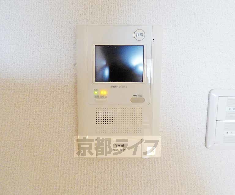 セキュリティ　顔が見えて安心です。