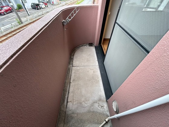 バルコニー　※別部屋の写真です