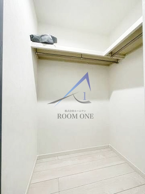 収納　ウォークインクローゼットです。