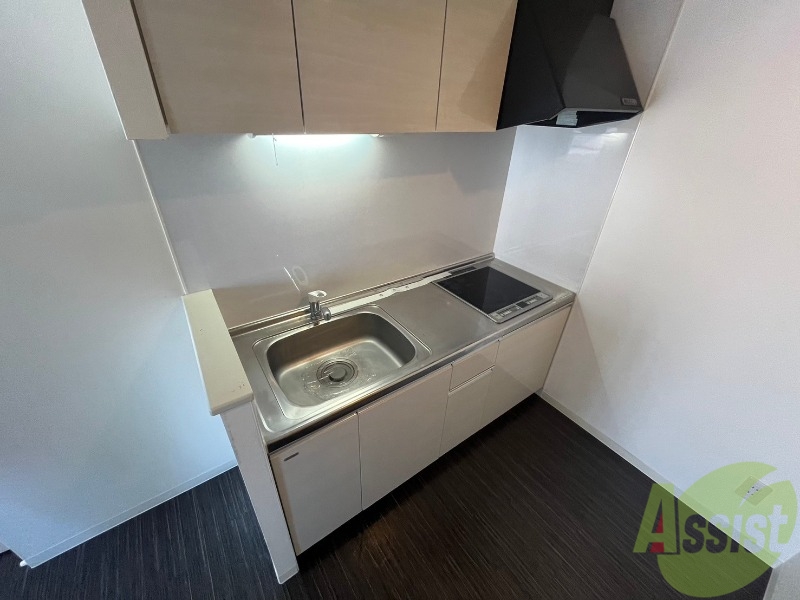 キッチン　シンプルなキッチンです。お手入れも楽々ですね！