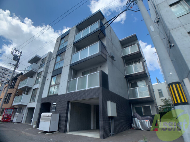 建物外観　札幌市中央区４条東「アルシオーネＮ４」