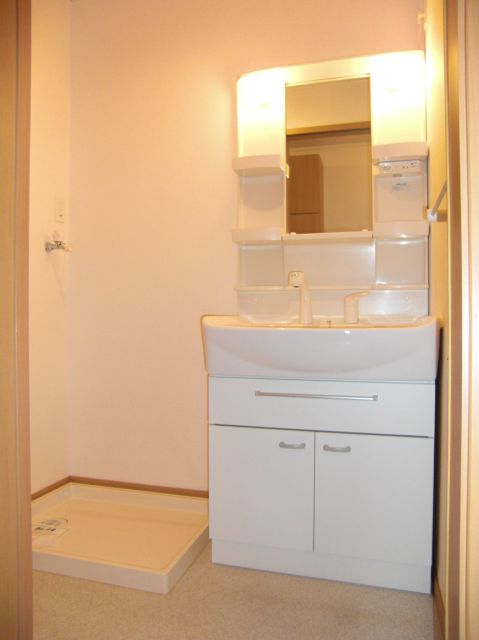 洗面設備　室内洗濯機置場