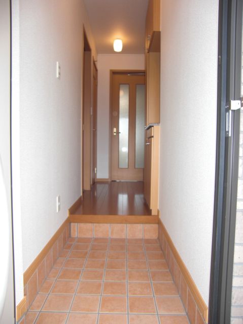 玄関　玄関からの眺め