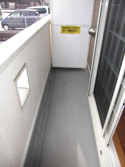 バルコニー　ベランダの様子