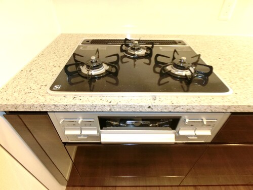 その他設備　ガスコンロ　※前回募集時2018年6月撮影