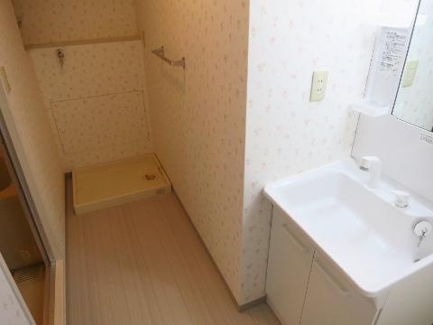 洗面設備　洗髪洗面化粧台