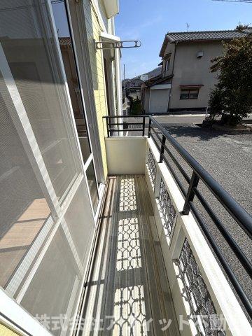 バルコニー　南向き