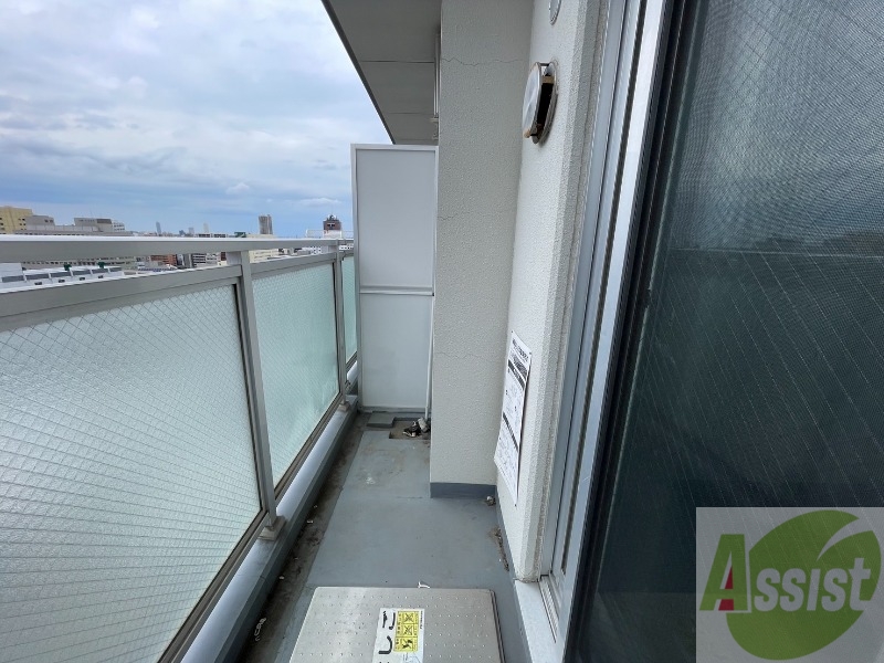 バルコニー　バルコニーです。洗濯物を干したり一息ついたりできますね！