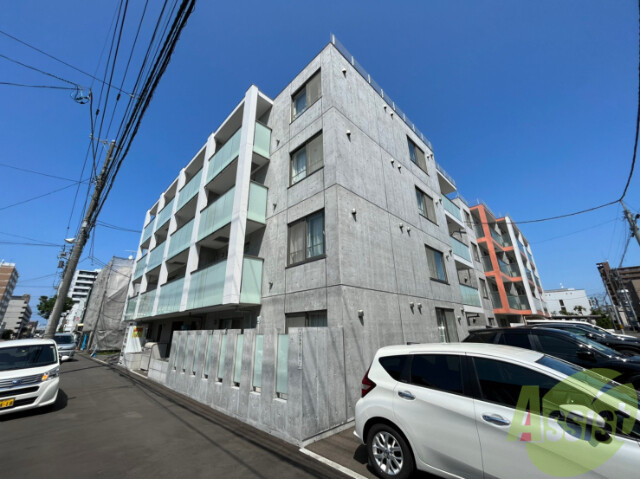 建物外観　札幌市北区北２７条西「ライトベル北２７条」