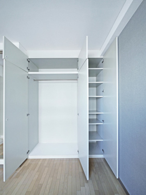収納　たくさん入るクローゼット