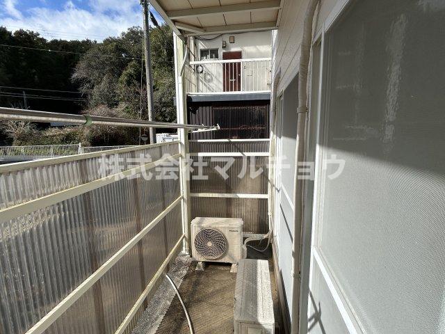 バルコニー　広々としたバルコニーです