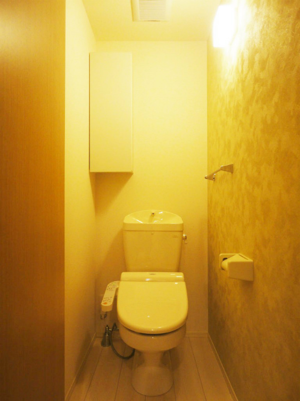 トイレ　モデルルームです。