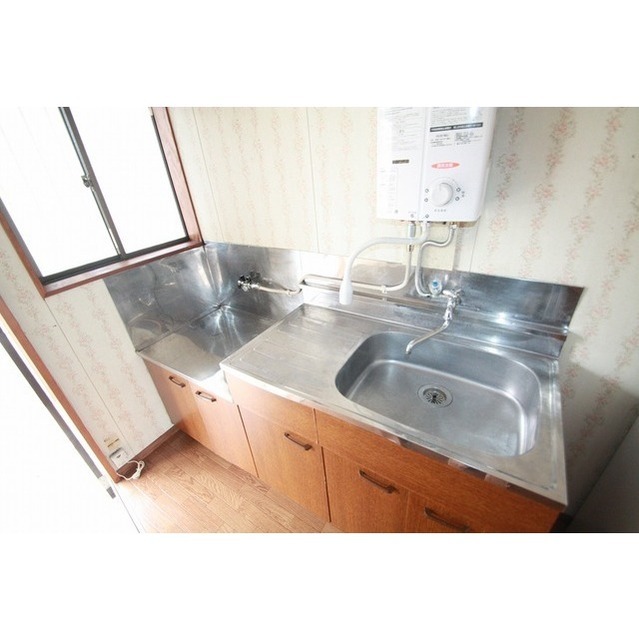 キッチン　ガスコンロ設置可