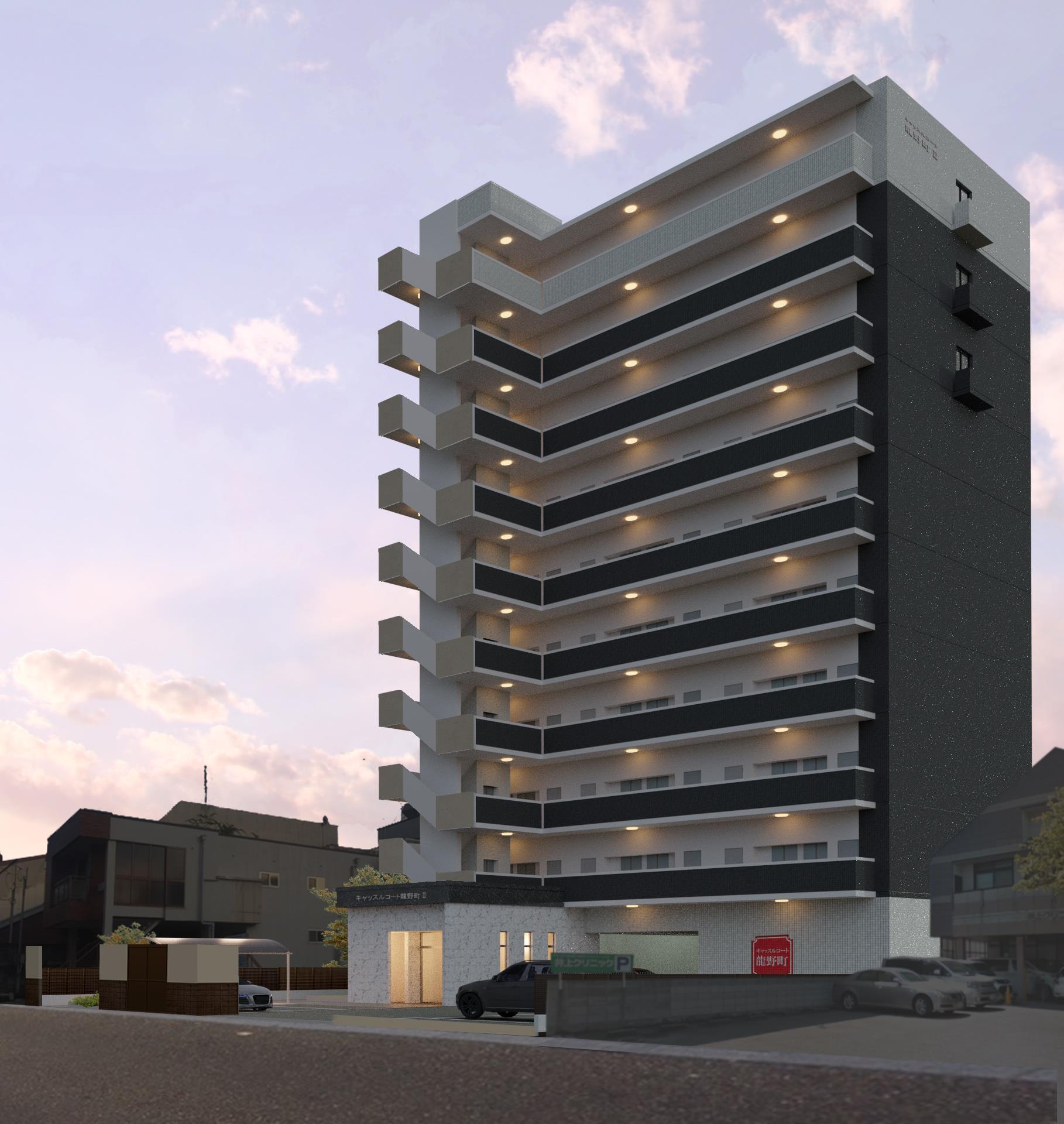 建物外観　完成後のイメージです。