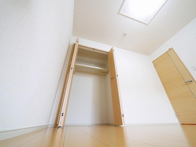 収納　大きなスペースがあり、収納には困りません