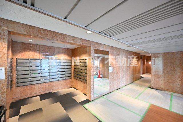 ロビー　落ち着いたロビーです