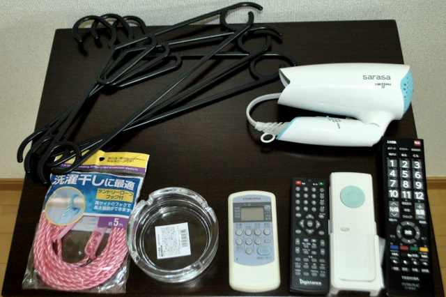 その他　設置家具の一例です。家具家電一式付き！仲介手数料は半月分です