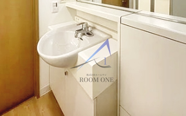 洗面設備　洗面台です。
