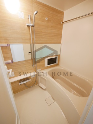 バス・シャワールーム　全室浴室TV付きです！