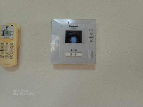 セキュリティ　カメラ付インターホン（イメージ）