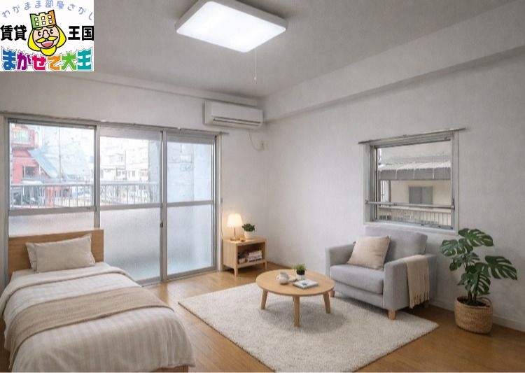 居室・リビング　家具・インテリアはＣＧです