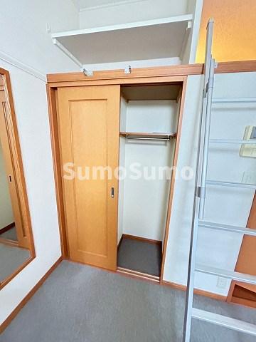 収納　大きなスペースがあり、収納には困りません