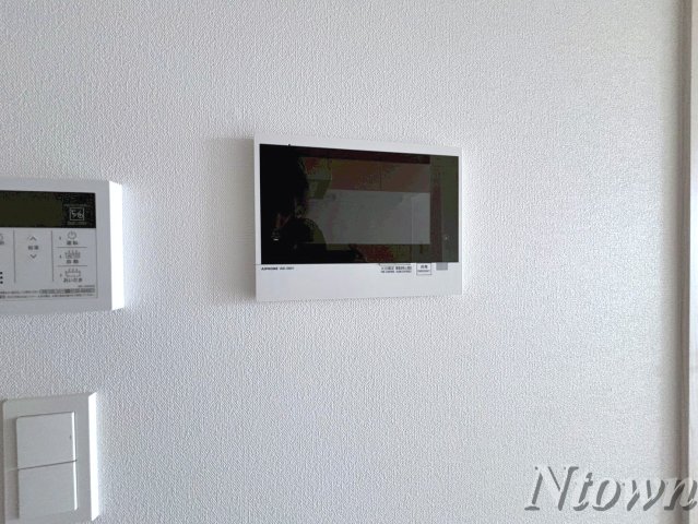 セキュリティ　モニター付きです