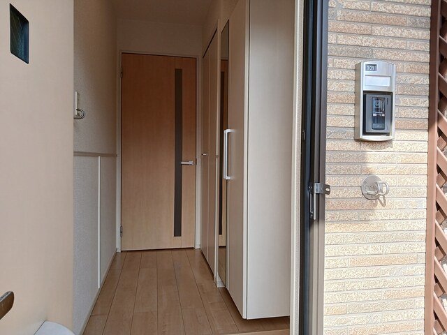 玄関　毎日通る玄関はこちらです