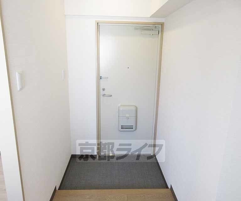 玄関　シューボックスも置ける玄関です