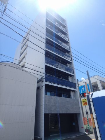 建物外観　最寄駅徒歩1分の駅近分譲賃貸マンションです