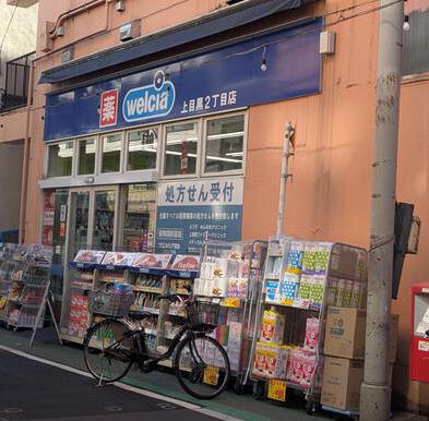 ドラックストア　ウエルシア上目黒2丁目店（ドラッグストア）まで440m