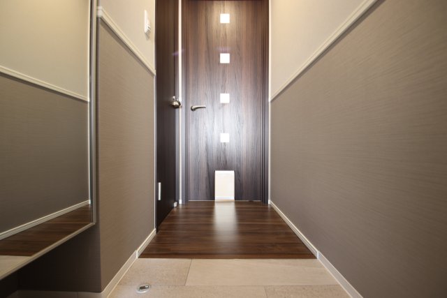 玄関　※別号室の参考写真のため、現状優先となります。