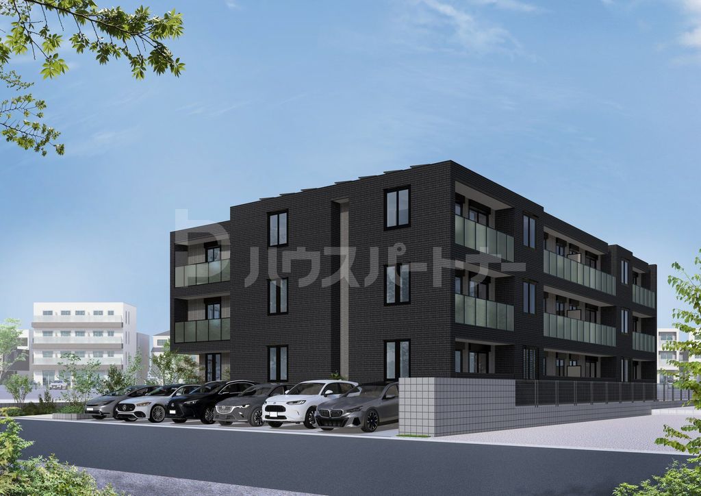 駐車場　完成予想パース