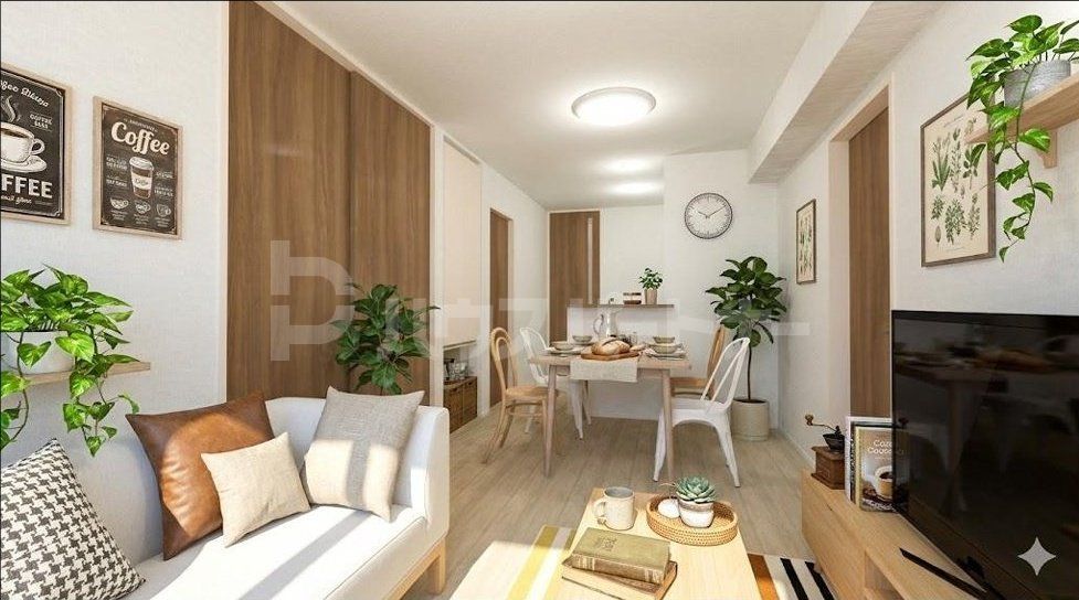 居室・リビング　完成予想パース