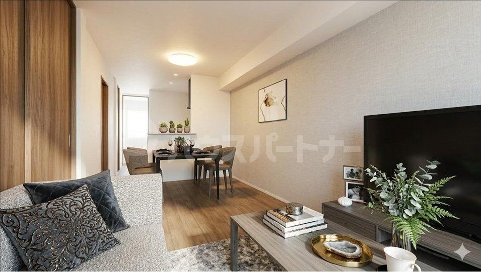 居室・リビング　完成予想パース