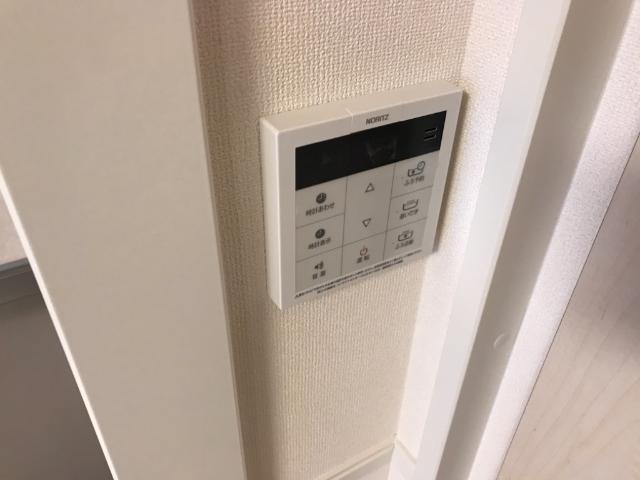 その他設備　給湯パネル