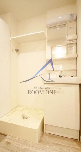 洗面設備　独立洗面台です。