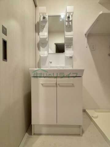 洗面設備　同間取：階数別