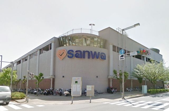 スーパー　ｓａｎｗａ奈良北店（スーパー）まで600m