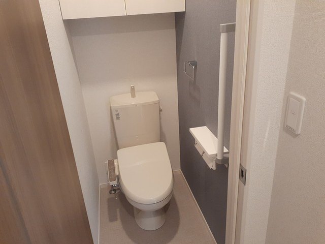 トイレ　ゆったりとした空間のトイレです