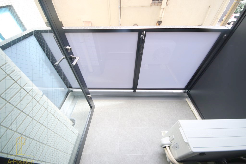 バルコニー　レジュールアッシュ谷町四丁目グランクラス