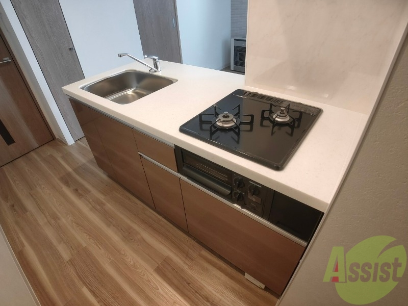 キッチン　キッチンは調理スペースもあり料理がはかどりそうです。