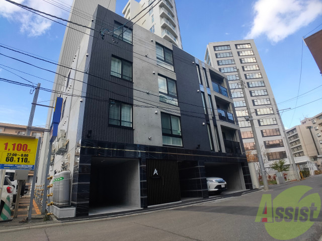 建物外観　札幌市中央区北５条西「アルファスクエア西２８」